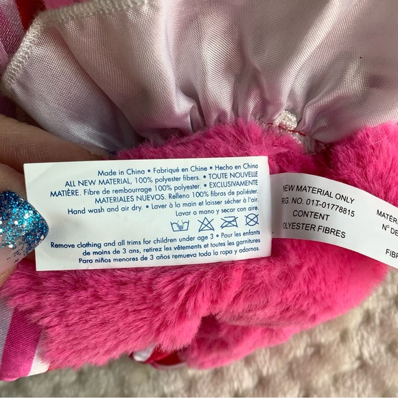 Build A Bear Small Fry Striped Reindeer Stuffed Animal Plush With Outfit - Picture 8 of 10